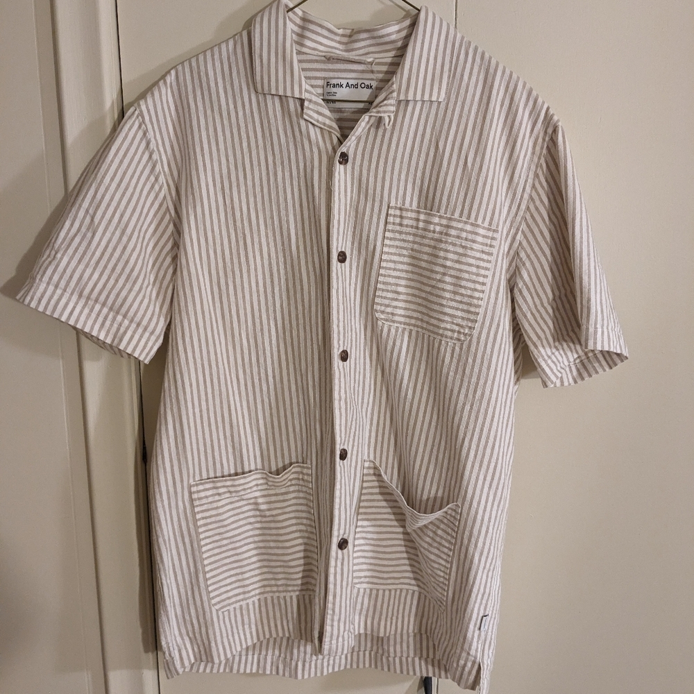 Camp Collar Overshirt Frank and Oak